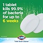 Clorox Ultra Clean Toilet Tablets Bleach, 3.5 oz., 2/Pack, 6 Packs/Carton (30024CT)~#|#~3083A0D9-8228-4F7D-A6B5A9AE5C5C2DC4_sc7