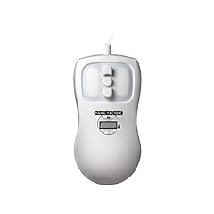 Man & Machine Petite Ergonomic Optical USB Mouse, White (PM