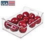iDESIGN Small Stackable Plastic Storage Bin with Handles, Clear (73330)~#|#~3098B425-03DF-477B-8ECF2D6ED1A47E84_sc7