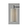Simplee Adesso Zion 65" Matte Black Floor Lamp with Beige Drum Shade (SL1156-01)~#|#~309BA449-B474-40FA-9F3DC5C3D4EA0E65_sc7