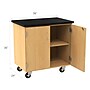 Diversified Woodcrafts 36" Storage Cabinet, Oak (4402K)~#|#~30A5B816-EF56-448B-A1B05228495E93EE_sc7