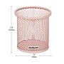 Mind Reader Metal Pen Holder, Pink, 3 Pieces/Set (CLIPMESH3-PNK)~#|#~30A820A3-B9AE-4440-872B805A17F58841_sc7