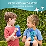 bentgo Stainless Steel Double Wall Insulated Water Bottle, 14 oz., Shark & Teal Fin, 2/Pack (BGKSTBL2P-SHK)~#|#~30A9F1AB-1DD2-42D4-97A52238DD563237_sc7
