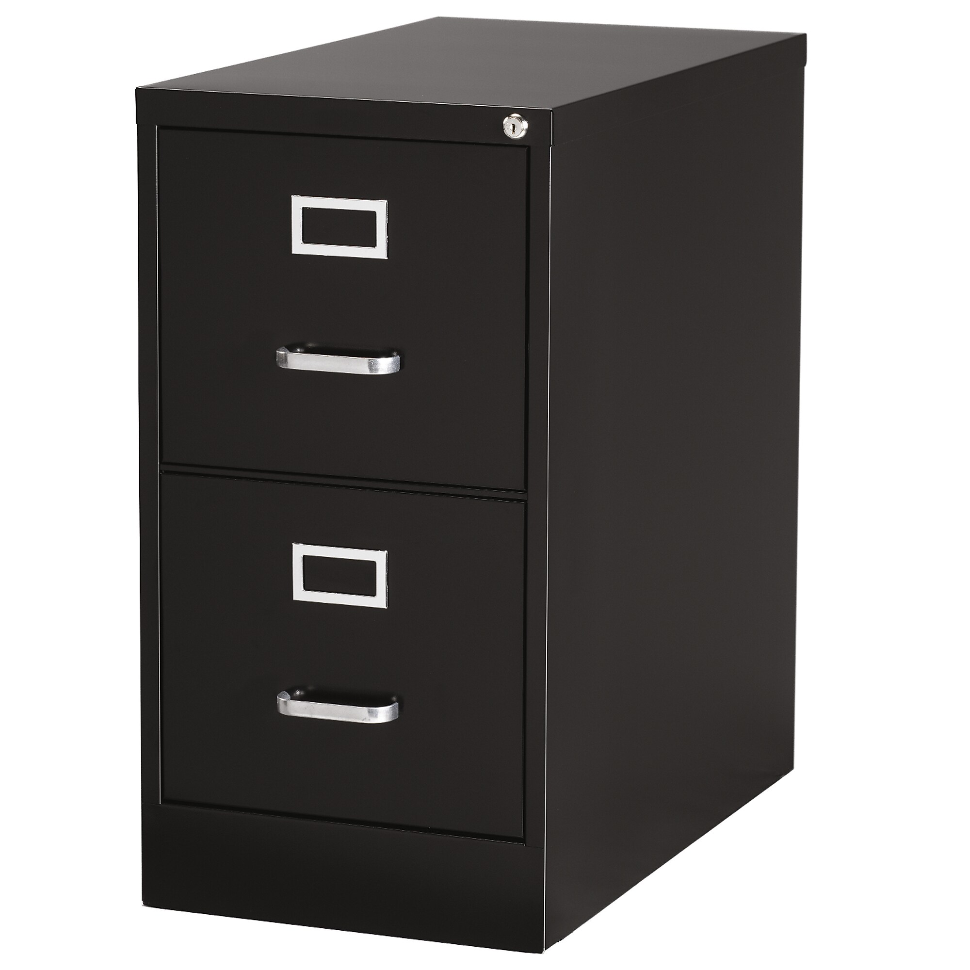 Staples Heavy Duty 2 Drawer Vertical File Cabinet, Letter Size Documents, 26.5″ D x 15″ W x 28″ H, Black Sansujyuku sansujyuku.com