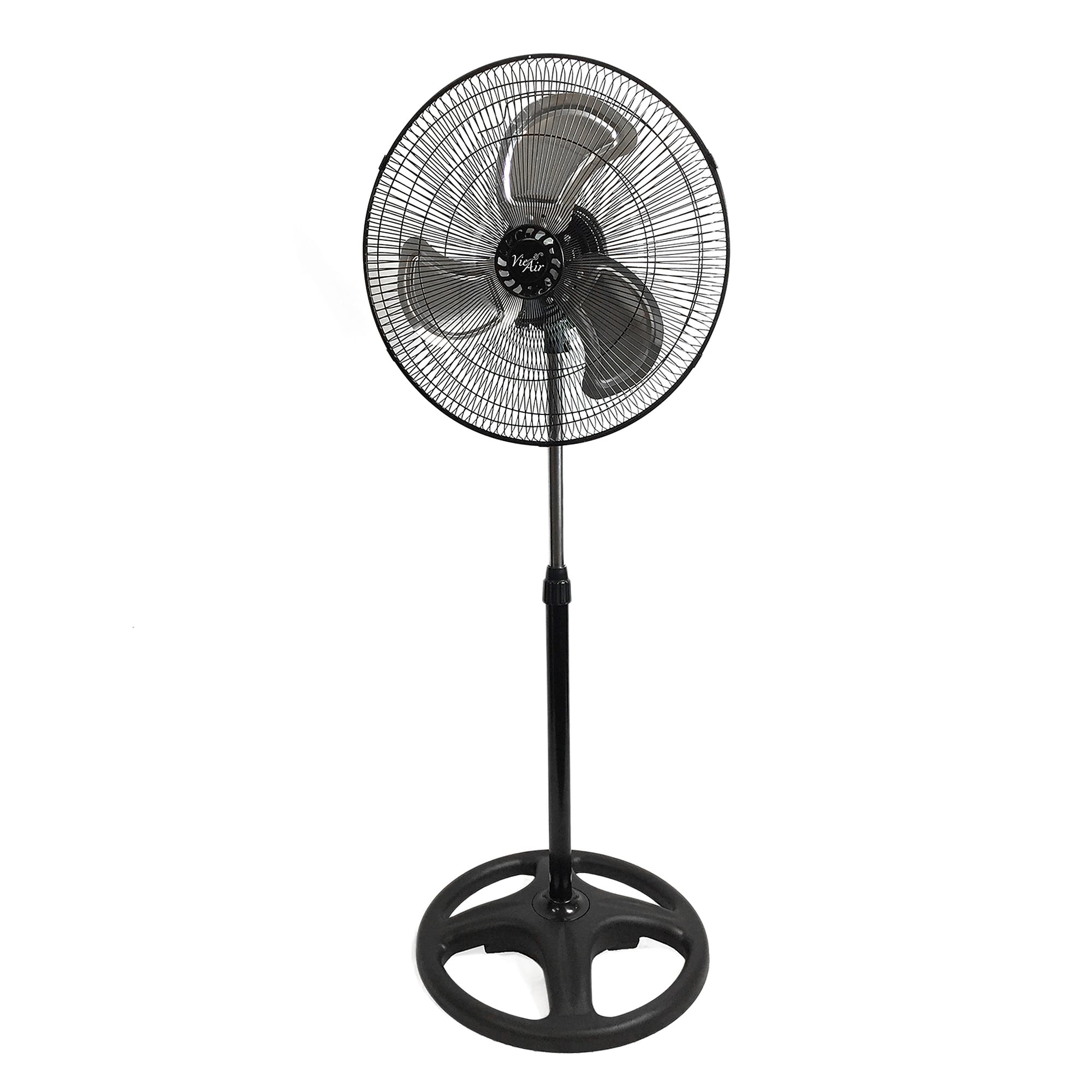 Vie Air 18″ Oscillating Pedestal Fan, 3-Speed, Black (93896356M) Sansujyuku sansujyuku.com