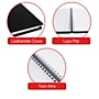 Staples 7" x 8.75" Undated Daily Planner, Black (ST60461-24)~#|#~30B4A909-61B5-46B8-A9930A453A854FFF_sc7