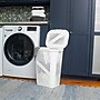 Mind Reader 15.85-Gallon Slim Laundry Hamper with Lid, Plastic, White (HBIN60-WHT)~#|#~30B63A89-05F8-430D-9977A6225BC4EFC5_sc7