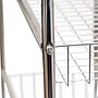 Household Essentials Chrome Iron 3-Basket Storage Cart (HH5133-1)~#|#~30B6B09B-33CE-4831-B833E17D0ADCF983_sc7