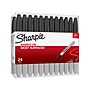 Sharpie Permanent Markers, Fine Tip, Black, 24/Pack (2042918)~#|#~30B74A9E-B38E-4941-A06CAF7D7C7113BF_sc7