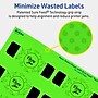 Avery Decorative Edge Multipurpose Labels, 1.5" x 3.5", Neon Green, 400/Pack (94122)~#|#~30B849E8-08DA-4E36-B25B928017A94E2F_sc7