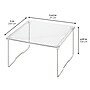 iDESIGN Stackable Cabinet Shelf Riser, Clear, 2/Pack (28988M2)~#|#~30C11412-0D27-47B0-86C5EEC360352D21_sc7