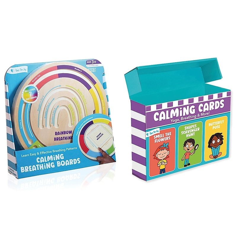 Open the Joy Social Emotional Learning Bundle Calming Strategies, Multicolored (LR4672) image 1