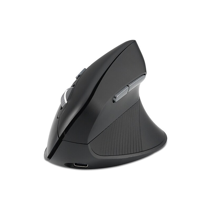 Kensington Pro Fit Ergo MY630 EQ Rechargeable Wireless Ergonomic Vertical Optical Mouse, Black (K72484NA) image 1