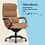 La-Z-Boy Aberdeen Ergonomic Bonded Leather Swivel Executive Chair, Tan (51545-TAN)~#|#~30C3B983-1917-442C-BF85F1856AF83254_sc7