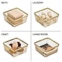 mDesign Steel Organizer, Soft Brass (25950)~#|#~30C90ACC-B897-4710-8061E0A1978494BA_sc7