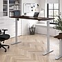 Bush Business Furniture Move 40 Series 72"W Electric Height Adjustable Standing Desk, Mocha Cherry/Cool Gray (M4S7230MRSK)~#|#~30CA96A4-36FE-48C7-B6CD889662959D67_sc7