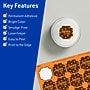 Avery Decorative Edge Multipurpose Labels, 1-5/8" x 1-5/8", Bright Orange, 800/Pack (94110)~#|#~30CC34C4-AD96-49FE-9946DE474E43CC86_sc7
