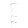 Household Essentials 70" HINGE-IT Clutterbuster Over-Door Family Towel Bar with 4 Swiveling Bars, Silver (HHH12003)~#|#~30CDD603-1A60-4FE0-BDC5E8E6D639E80B_sc7