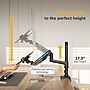 Mount-It! Laptop Desk Mount with Pole and Gas Spring Arm for 11.6" to 17.3" Laptops, Holds Up to 19.8 lbs., Black (MI-12006)~#|#~30CF4D08-FCD6-47FF-930A975A42AD303A_sc7