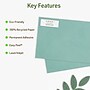 Avery EcoFriendly Laser/Inkjet Address Labels, 2/3" x 1-3/4", Matte White, 600 Labels/Pack (48806)~#|#~30D32A44-BEF3-4632-AF099DE768AB9E0B_sc7