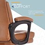 Click365 Classic Ergonomic Bonded Leather Swivel Executive Chair, Cognac (CCHR10022A)~#|#~30D9A24F-233F-43C5-92703F026D939B3F_sc7