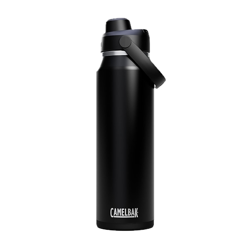 CamelBak Thrive Chug Stainless Steel Vacuum Insulated Water Bottle, 32 oz., Black (2930001001) image 1