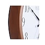 La Crosse Technology Atomic Analog Wall Clock, Wood, 12.80" (404-50447)~#|#~30DE8752-8FC7-4622-B01E0AC75F56FD59_sc7