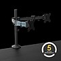 Fellowes Reflex Dual Adjustable Monitor Arm, Up to 27", Black (8502601)~#|#~30E72FD6-0C9E-4C40-A7E5421EACF52F29_sc7