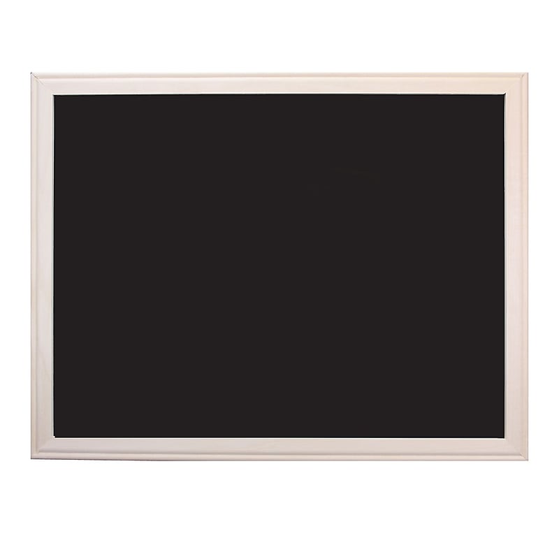Flipside Black Chalkboard, Wood Frame, 24" x 36" (FLP33200) image 1