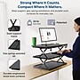 Uncaged Ergonomics Adjustable Standing Desk Converter with Keyboard Tray, Black (CDM)~#|#~30EFF642-151E-41A6-8FFBE0C26E3611CA_sc7