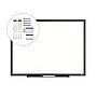 TRU RED™ Melamine Dry Erase Board, Black Frame, 2' x 1.5' (TR59362)~#|#~30F0583E-1639-4396-BA471471305D6B39_sc7