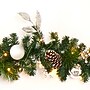 Nearly Natural Ornament and Pinecone Artificial Christmas Garland, 9' (W1106)~#|#~30FE0D03-B3E8-4E44-99370BB3E9507B13_sc7
