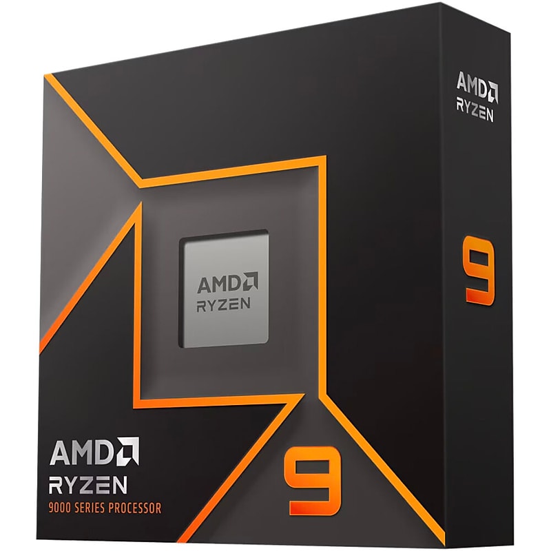 AMD Ryzen 9 9900X 12-Core 4.4 GHz Computer Processor, Socket AM5  (100-100000662WOF) image 1