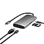 Satechi USB-C MultiPort Adapter 8K Universal Docking Station, Space Gray (ST-P8KEM)~#|#~3103EA95-3C6C-4206-84C9C5819E72FB28_sc7