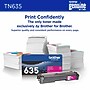 Brother TN635 Standard Yield Magenta Toner Cartridge, Prints Up to 1,800 Pages(TN635M)~#|#~31073210-7AF7-4AE8-9A963A702E293D6B_sc7