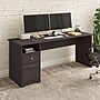 Bush Furniture Cabot 72"W Computer Desk with Drawers, Heather Gray (WC31772)~#|#~310A8F0D-BA84-48C6-A34FEE79BB9DE75E_sc7