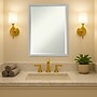 Amanti Art Hera Chrome Frame Wall Mirror, 25" x 19" (A42675343021)~#|#~310BA840-1663-4F53-BD585BF383C1C4F4_sc7