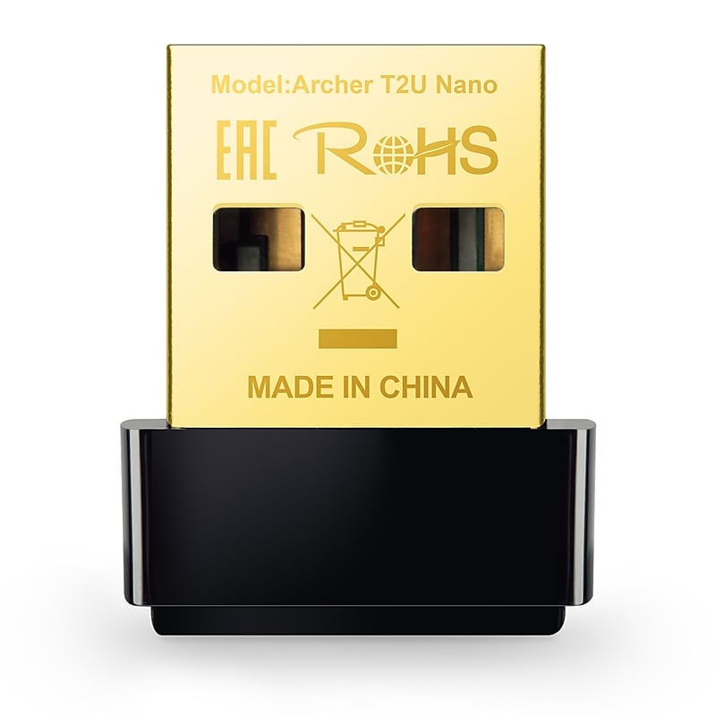 TP-Link USB Wireless Adapter (ARCHER T2U NANO) image 1