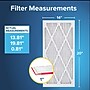 Filtrete Allergen Defense 14" x 20" x 1" Pleated Air Filter, MERV 11, 4/Carton (9805-4CA)~#|#~310D1615-87AB-4C45-BC40B5D042F2B64E_sc7