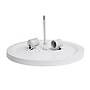 Lalia Home Crystal Glam 2 Light Ceiling LED Flush Mount, White, 2/Set (LHM-2000-WH-2PK)~#|#~310D1DFA-A332-4E07-9C8B3C82DD2E38C4_sc7