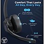 Treblab C7 Noise Canceling Bluetooth Stereo Computer Headset, Black~#|#~31146645-ACD8-42AF-820681D3B7E6FFBF_sc7