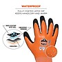 Ergodyne ProFlex 7551 Waterproof Cut-Resistant Winter Work Gloves, ANSI A5, Orange, Small, 1 Pair (17672)~#|#~31175D48-D029-4957-93859D045B385546_sc7
