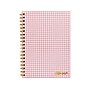 Carpe Diem Ballerina Pink Check 1-Subject Notebook, 7.5" x 9.75", Wide-Ruled, 80 Sheets, Pink/White (9377-CD)~#|#~3117759C-14E2-4787-99C8A8D244BA59BE_sc7