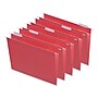 Universal Recycled Hanging File Folder, Letter Size, Red, 25/Box (UNV14118)~#|#~31189D02-9933-46CB-AC0065C3C10F006F_sc7