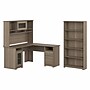 Bush Furniture Cabot 60"W L-Shaped Desk with Hutch and 5-Shelf Bookcase, Ash Gray (CAB011AG)~#|#~311BB0FF-3418-4425-B3C589BF2A8EB654_sc7