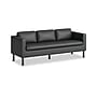 HON Parkwyn 77" Polyurethane Sofa, Black (HVLVL3.BLK01)~#|#~311CE895-D2B9-424A-BFAD3590AB4DB8BF_sc7