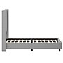 Flash Furniture Quinn Gray Upholstered Platform Bed with Headboard, King (YK1077GYK)~#|#~311FF3CE-9677-4B4B-8FF76600FF0DD3C5_sc7