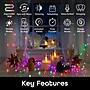 GEENI Smartlites Pro Advanced Color Flow 32.8' LED Strand/Fairy Lights (GN-DW010-999)~#|#~31264E5B-7B46-4788-BC3F4BF73C9BEACD_sc7