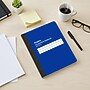 Staples Poly Composition Notebook, 7.5" x 9.75", Wide Ruled, 80 Sheets, Blue (ST55086)~#|#~31270854-6FD8-4F5E-8B1A8CD89BB75730_sc7