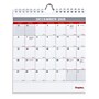 2026 Staples 6.5" x 7.5" Monthly Wall Calendar, Red/White/Gray (ST53923-26)~#|#~3128F61B-1C26-4587-8EFE172FD3E278AB_sc7
